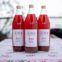 Jus de Pomme à cidre Framboise - Ferme des Noés (Normandie)