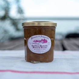 Confiture de Rhubarbe aux Fleurs de Sureau